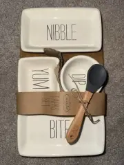 Mudpie Tidbit Tapas Serving Set Brand New