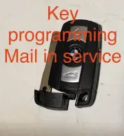 BMW E70 E60 E90 SERIES 3 5 Smart Key CAS2 CAS 3 KEY PROGRAMMING SERVICE MAIL IN
