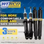 4 Strut Webco Pro Shock Absorbers for FALCON FAIRMONT BA XT SEDAN FUTURA GHIA