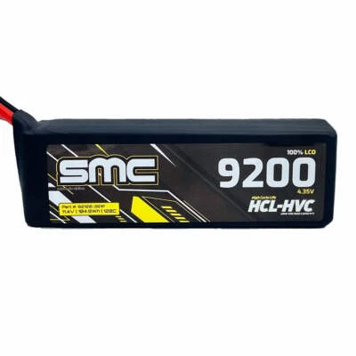 SMC 92120-3S1P HCL-HVC 11.4V 9200mAh 120C 3s LiHV High Voltage EC5 Lipo Battery