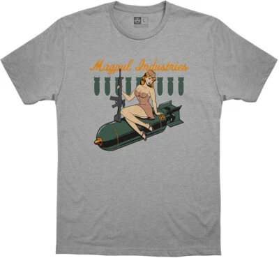 MAGPUL MAG1203-030-3XL Bombshell T-Shirt ATHLETIC GRAY HEATHER Short Sleeve XXXL