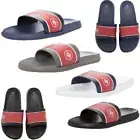 Enzo Mens Sliders Flip Flops Beach Slip On Slides Pool Slipper Shoes Size 7-12