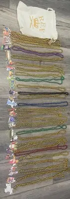 2025 Krewe of Rex Full Set 28 different Signature Beads Mardi Gras NOLA