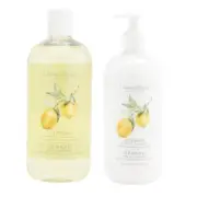 CRABTREE & EVELYN Lot CITRON HONEY CORIANDER Bath & Shower Gel Pump Body Lotion