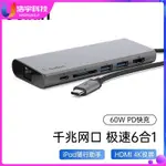 ♞[特價♞]貝爾金BELKIN擴展塢 六合一TYPE-C拓展塢 PD供電 IPAD轉接器適用於MACBOOK筆電USB