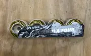 Spitfire Wheels 55mm F4 99 Duro Classic Formula Four Yellow Skateboard Wheels