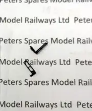 Hornby TT3013/09 Class 50 Steps (Pk2) TT 120 Gauge