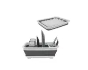 Collapsible Dish Rack Drainer Drying Portable Cutlery Dryer Space Saving Kitchen