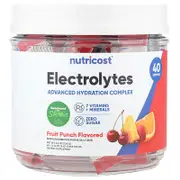 Nutricost, Electrolytes, Advanced Hydration Complex, Fruit Punch, 40 Stick Packs, 0.14 oz (4 g) Each
