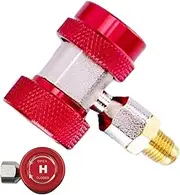 R134A Adapter Quick Coupling Adapter Dense Precision Connector with Fast Efficiency for Car Air Conditioning Systems