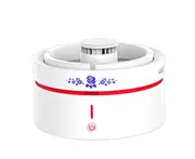 Portable Ceramic Ashtray Air Purifier Office Coffee Table Bedside Table To Remove Second-hand Smoke Smoke Purification PM2.5-Green