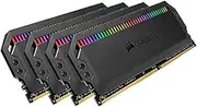 Corsair Dominator Platinum RGB 64GB (4x16GB) DDR4 3200MHz C16 XMP 2.0 White Desktop PC Gaming Memory ~CMT64GX4M4C3200C16