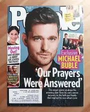 People Magazine Michael Buble December 10, 2018 Mandy Moore,Chris Watts