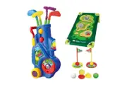 Golf Club Toys Set with Golf Board, Outdoor Sports Toys for Boys& Grils Ages 3+ Year Old, Gifts for Birthday Christmas