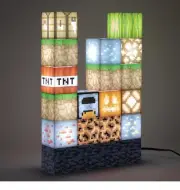 Minecraft Block Building Light Lamp 16 Cubes Light Up