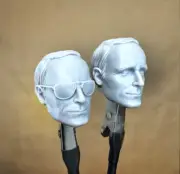 Custom 2x PHIL COULSON Heads Agents of SHIELD 8k Resin Print 4" 6" 7" 12" Scale