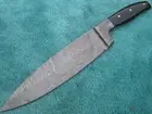 9" Custom Made Hand Made Damascus Steel Classic Chef's Knife