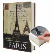 Size L Hidden Book Safe for Jewelry, Money and Cash, Hollow with Hidden Compartment Key LOCK