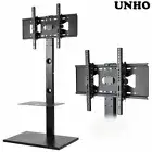 Floor TV Stand Bracket + Floating PS4 xBox Sky Box Mount for 32 - 65" LCD LED TV