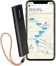 Invoxia SIM Free GPS Tracker with Real-time Theft Warning and Long Battery Life - Subscription Included - Car, Motorcycle, Scooter, Bag, Child, Seniors, Valuables Location