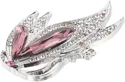 [FOMIYES] Butterfly Rhinestone Brooch Pin Zinc Alloy Craft Elegant Jewelry for Women's Clothing Backpack