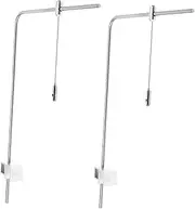 GANAZONO Fish Tank Light Stand Aquarium Accessory Plant Holder Sturdy Bracket Aluminum Alloy Easy Installation