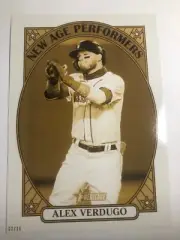 2021 Topps Heritage New Age Performers 02/10 5x7 Alex Verdugo Red Sox NAP-13