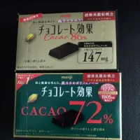 在飛比找蝦皮購物優惠-明治CACAO86%黑巧克力72%黑巧克力盒裝（健康美麗新概