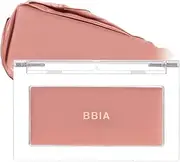 BBIA Ready To Wear Downy Cheek Cream Blush 8 Color - Creamy Blendable & Buildable Blush Dewy Texture & Matte Finish High Pigment Longlasting Lightweight Natural Face Makeup (06 DOWNY FIG, 3.5 gram)