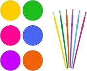 10 x edible PYO Cookie PAINT Palettes - Individually packaged WITH brushes PAINT YOUR OWN circles