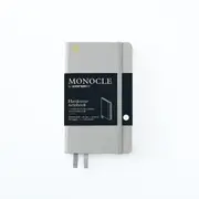 Monocle Hardcover Dotted Notebook, 192 Page (Light Grey) - A6