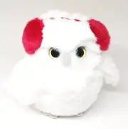 White Owl Delight with Ear Muffs 5 Inches