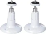 2PCS ABS Wall Ring Stick Up Camera Mount, 360 Degree Adjustable Bracket for Ring