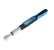 Digital Torque Wrench Angle Electronic Data Storage Buzzer LED Flash Rotation