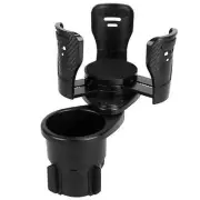 2 in 1 Car Cup Holder Expander Dual Cup Expander Auto Drink Beverage Food Holder