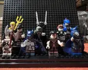 LEGO Custom Blackest Night Collection. Superman, Batman, Wonder Woman, ETC