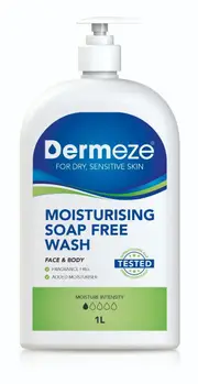 Dermeze Moisturising Soap Free Wash 1 Litre
