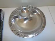 Wilton Armetale Crab Shell Chip & Dip 12" Snack Serving Bowl 450194 NIB