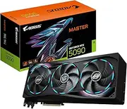 Gigabyte AORUS GeForce RTX 5090 Master 32G Graphics Card - 32GB GDDR7, 512bit, PCI-E 5.0, 2655MHz Core Clock, 3 x DP 2.1a, 1 x HDMI 2.1b, GV-N5090AORUS M-32GD