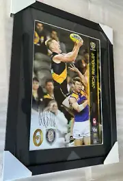 Richmond FC - Jack Riewoldt signed official AFL licensed photo - framed + COA