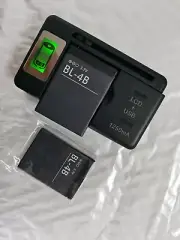 BL-5K NOKIA Battery + LCD Charger for N85 N86 N87 8MP 2610s 701 C7 X7 C7-00