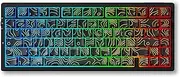 G75 Pro Wireless Mechanical Keyboard, 75% Layout, Gasket Mounted, 5 Layers Dampening, RGB Backlit, 2.4GHz/BT/Wired Tri-Mode, Hot Swappable (Matcha Latte Switch) (Black Topographic)