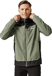 Regatta Mens Highton Stretch III Waterproof Hooded Walking Jacket - Algave Green