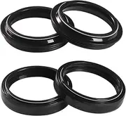 43X53X9.5 Front Fork Oil Seal & Dust Cover For 85 105 250 300 350 380 400 Duke 125 200 390 640 1190 RC8 RC8R SX XC For E.X/C MXC(2pcs oil 2pcs dust)