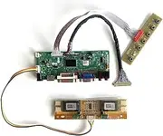 Driver Controller Board for LM220WE1 LM220WE3 LM201WE3 LM201WE4 LCD Screen 4-CCFL Kit 1680x1050 HDMI+VGA+DVI 30Pin LVDS Display(for LM220WE1(TL)(B3))