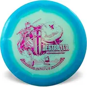 Innova Proto Glow Halo Star Destroyer Disc Golf Driver – Glow in The Dark Disc Golf Driver Henna Blomroos Tour Series 173-175g (Colors Will Vary)