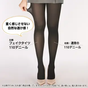 日本製 ATSUGI 110D 透明感 保暖褲襪 (現+預購)