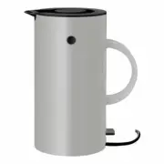 Stelton EM77 Kettle Water Cooker Limescale Filter Dry Boil Protection Light Grey