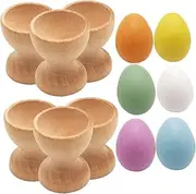 TOBBOMEY Unique Design Easter Simulation Egg Decorations Fake Egg Props for Party Home Decor