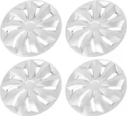 Hubcap 16 Inch, 4Pcs R16 Anti Scratch Wheel Covers Set, Snap On Wheel Hub Caps Protection Rim Cover Replacement Fit for Transit Mk8 Custom, Car Exterior Accessories